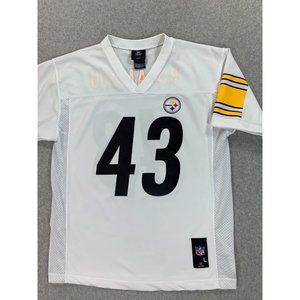 Pittsburgh Steelers NFL Team‎ Apparel Football Jersey (#43 Polamalu) Youth Large